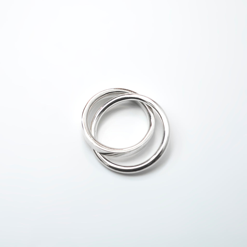 DOUBLE PINKY RING