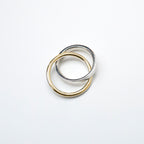 DOUBLE PINKY RING SV×K10YG