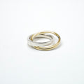 DOUBLE PINKY RING SV×K10YG