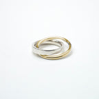 DOUBLE PINKY RING SV×K10YG