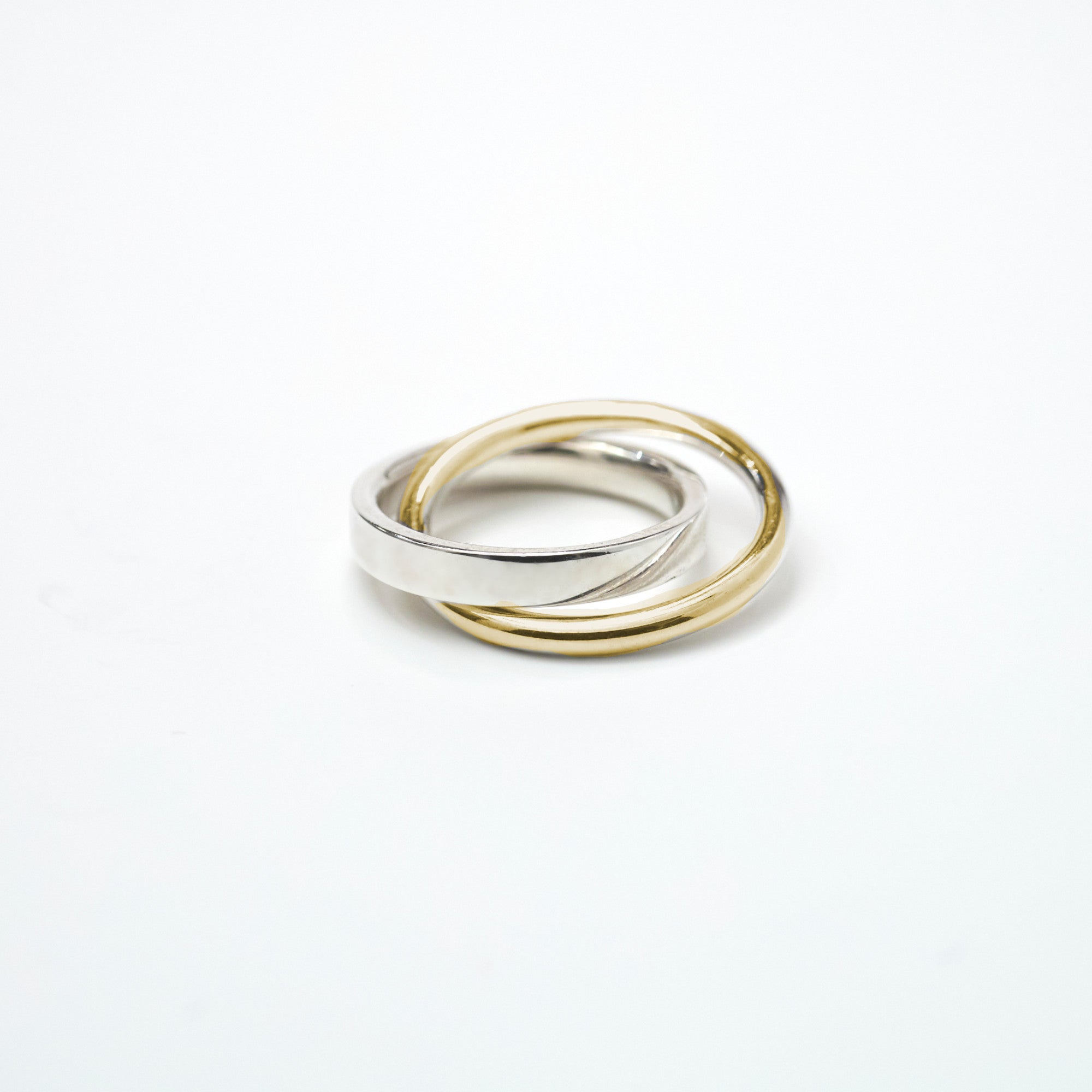DOUBLE PINKY RING SV×K10YG