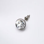 【MADE TO ORDER】DOME PIERCED EARRING L DIAMOND