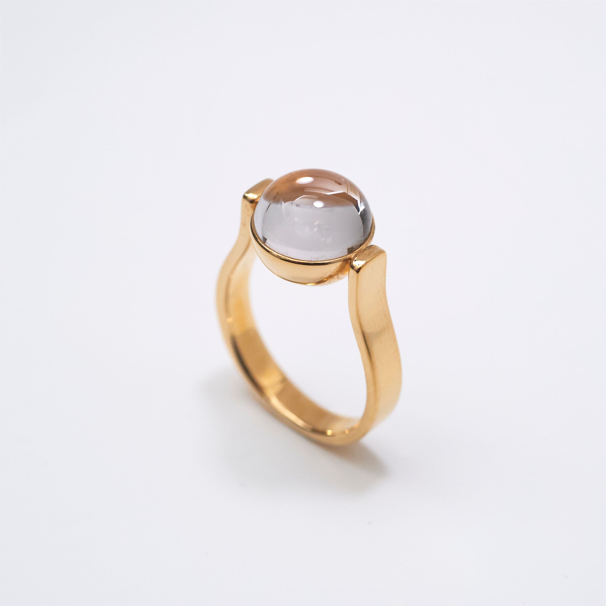 【MADE TO ORDER】DOME RING L AKOYA PEARL