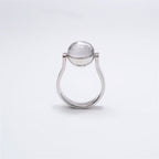 【MADE TO ORDER】DOME RING L AKOYA PEARL
