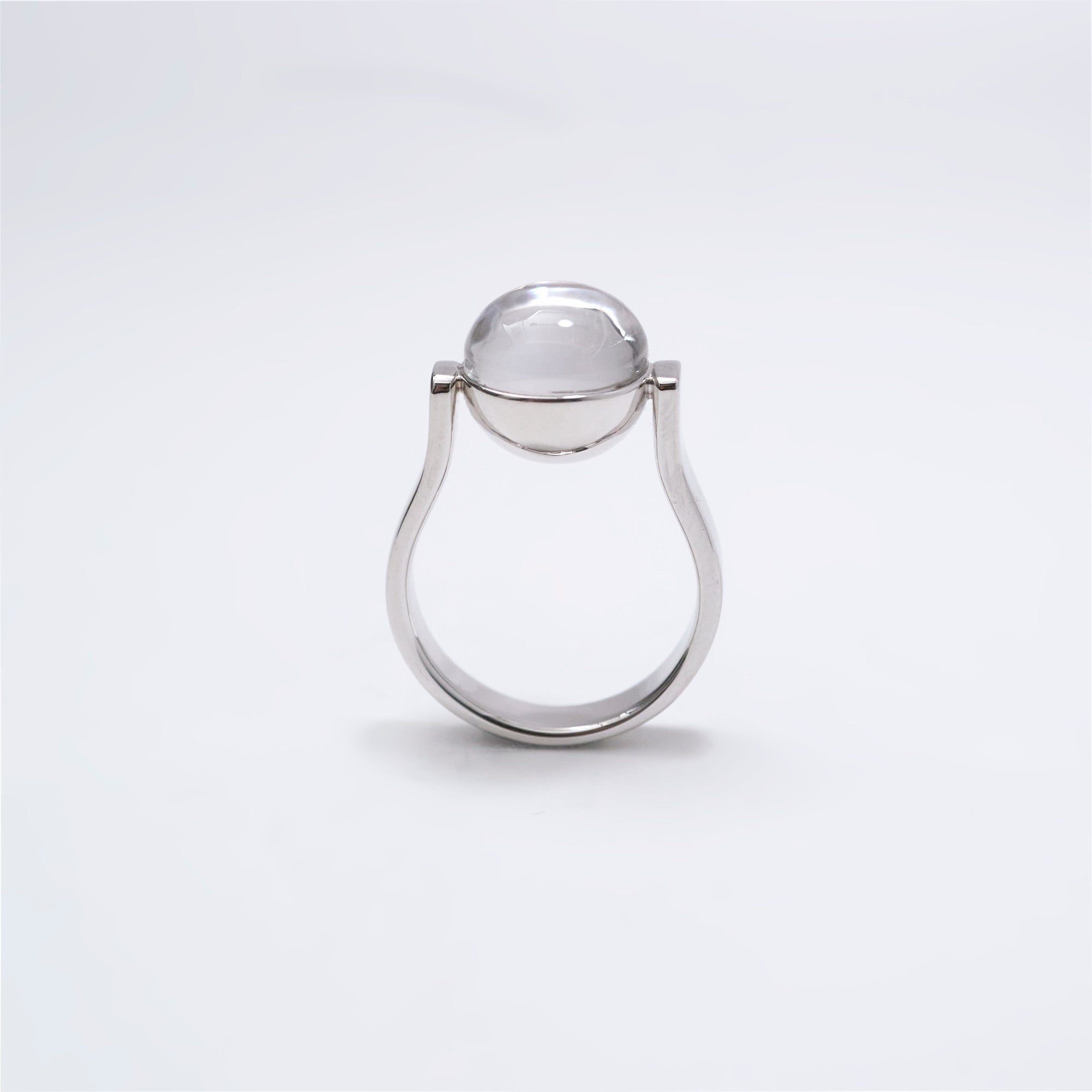 【MADE TO ORDER】DOME RING L AKOYA PEARL