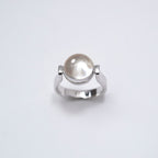 【MADE TO ORDER】DOME RING L AKOYA PEARL