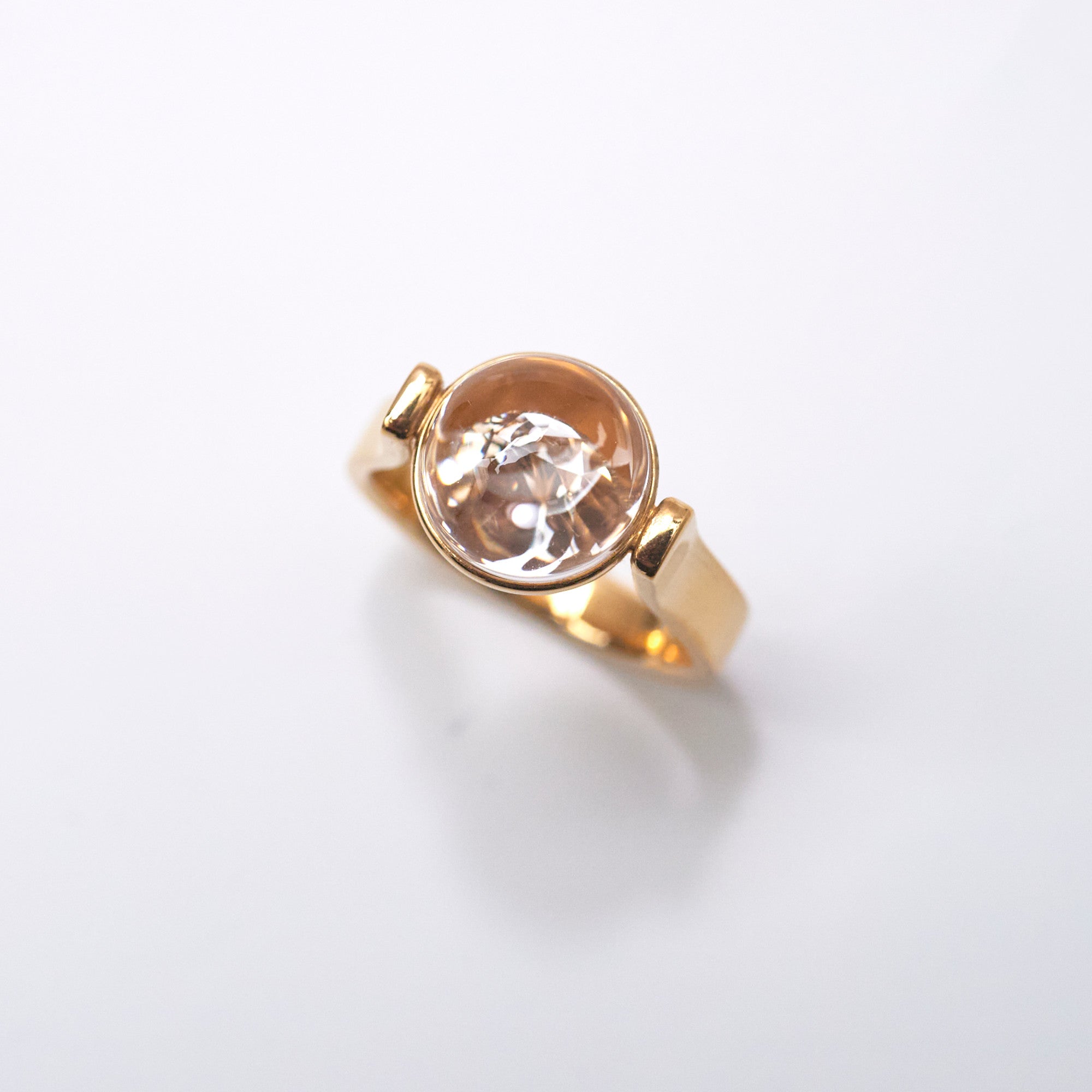 【MADE TO ORDER】DOME RING L DIAMOND