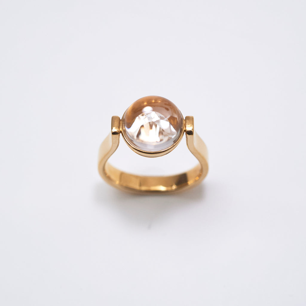 【MADE TO ORDER】DOME RING L DIAMOND