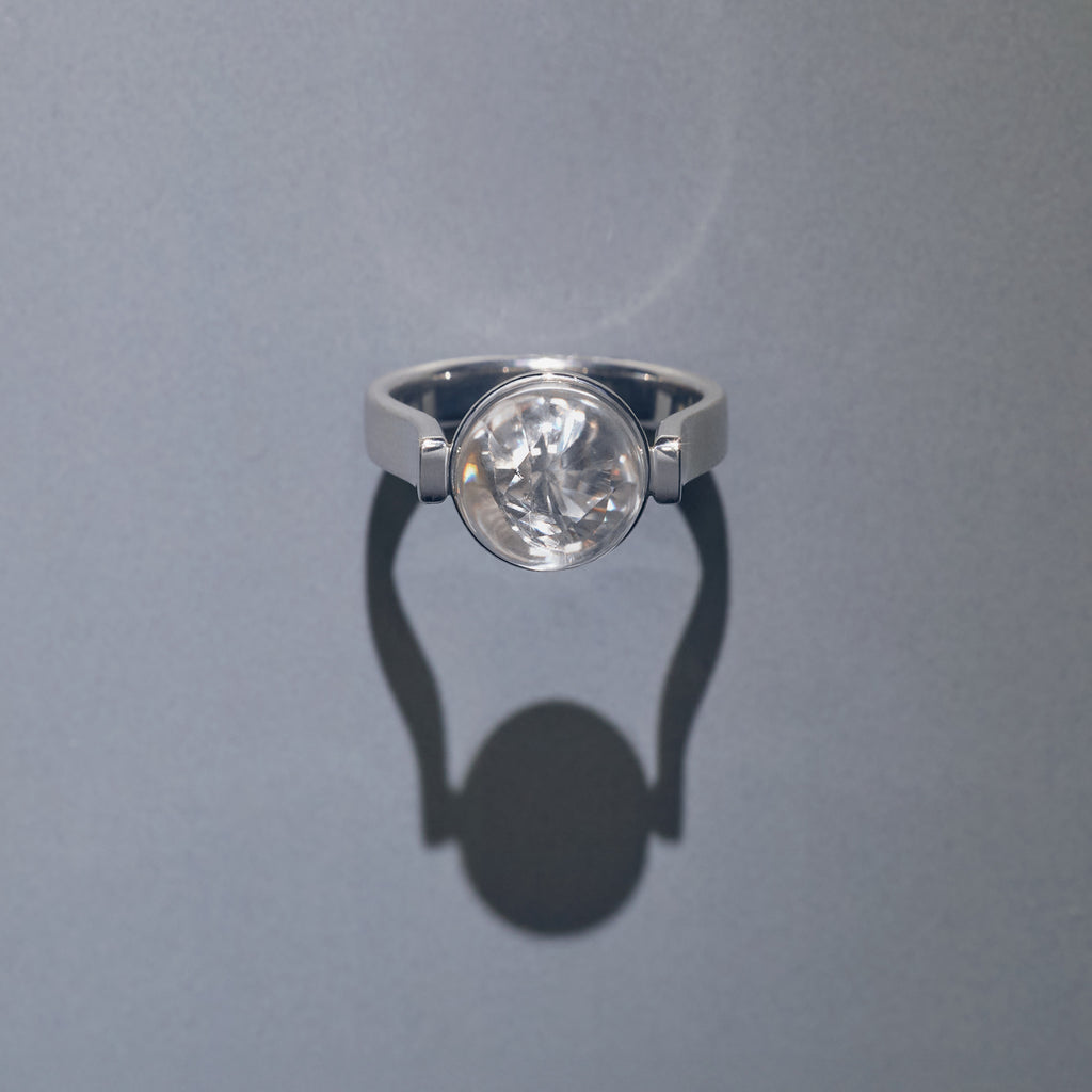 【MADE TO ORDER】DOME RING L DIAMOND