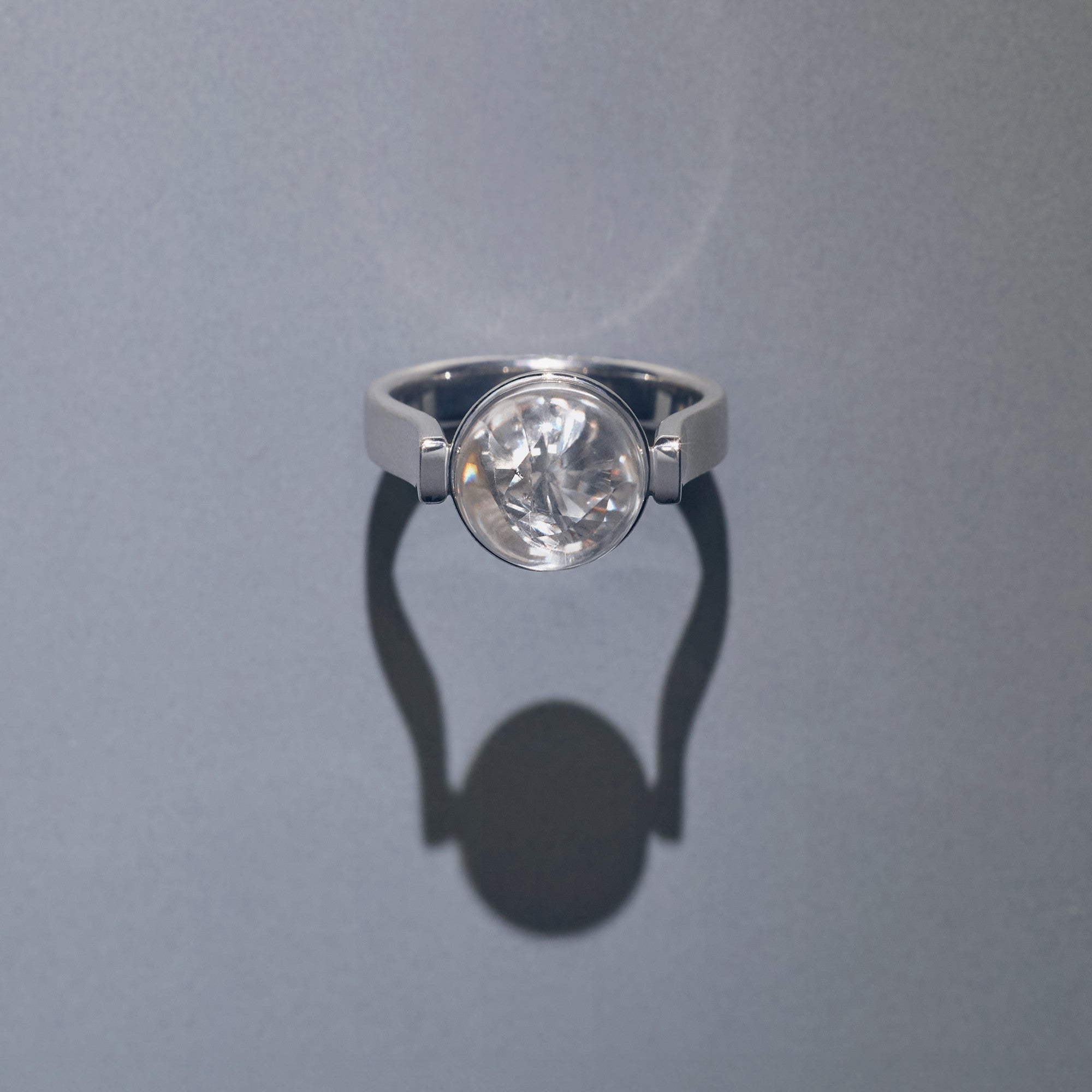 【MADE TO ORDER】DOME RING L DIAMOND