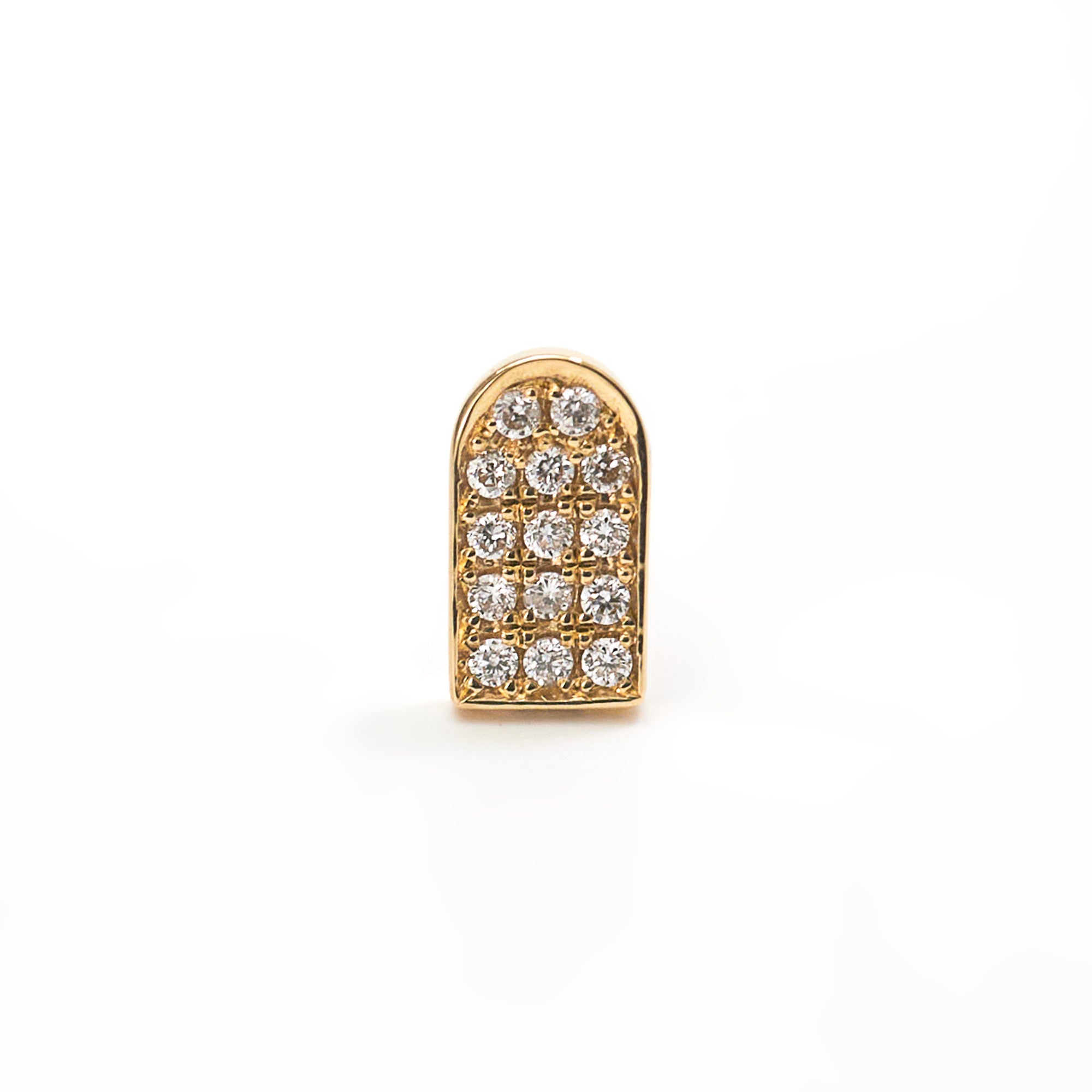 【MADE TO ORDER】DOORS PAVE PIERCED EARRINGS