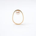 【MADE TO ORDER】EGG RING FRESH WATER PEARL