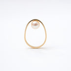 【MADE TO ORDER】EGG RING FRESH WATER PEARL