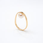 【MADE TO ORDER】EGG RING FRESH WATER PEARL