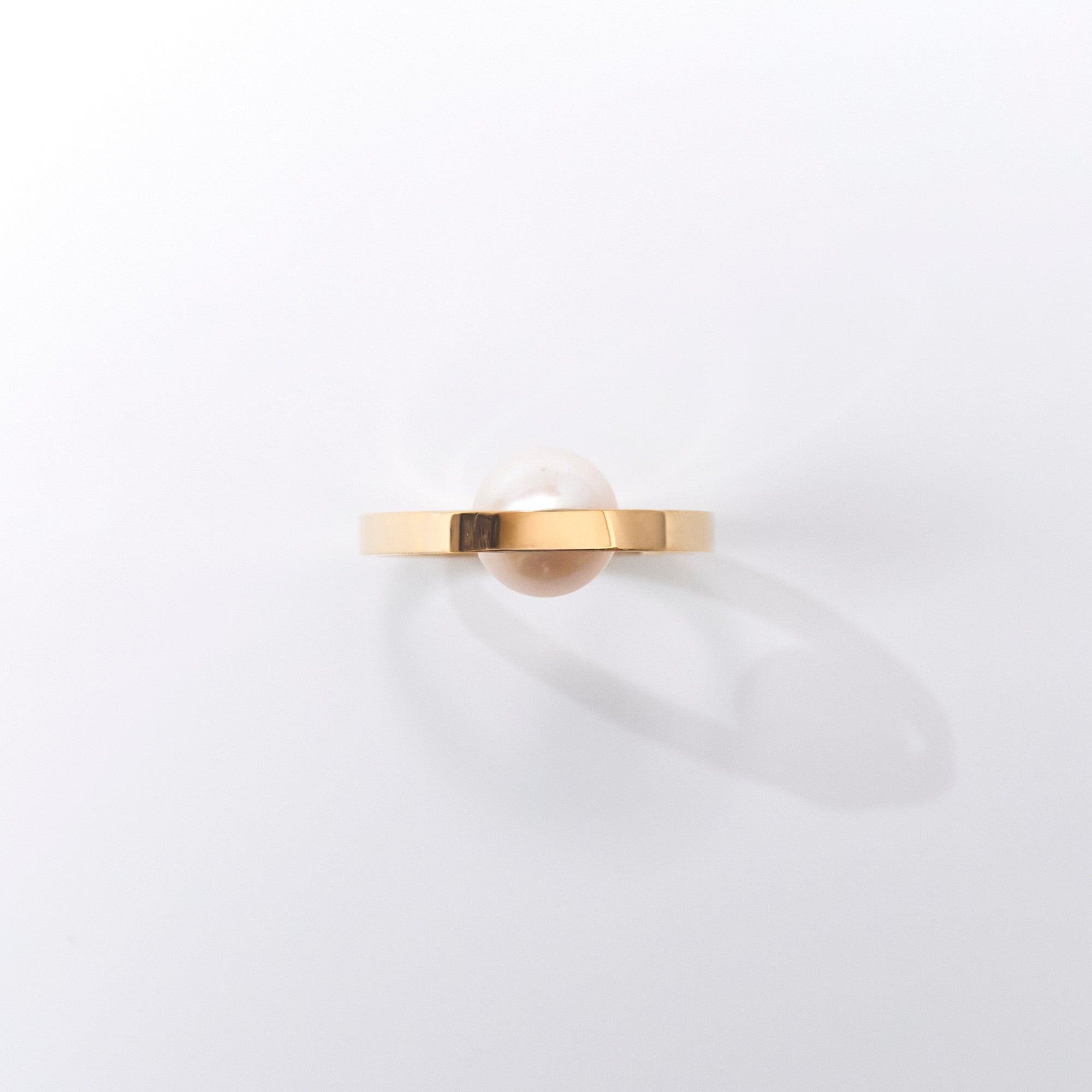 【MADE TO ORDER】EGG RING FRESH WATER PEARL