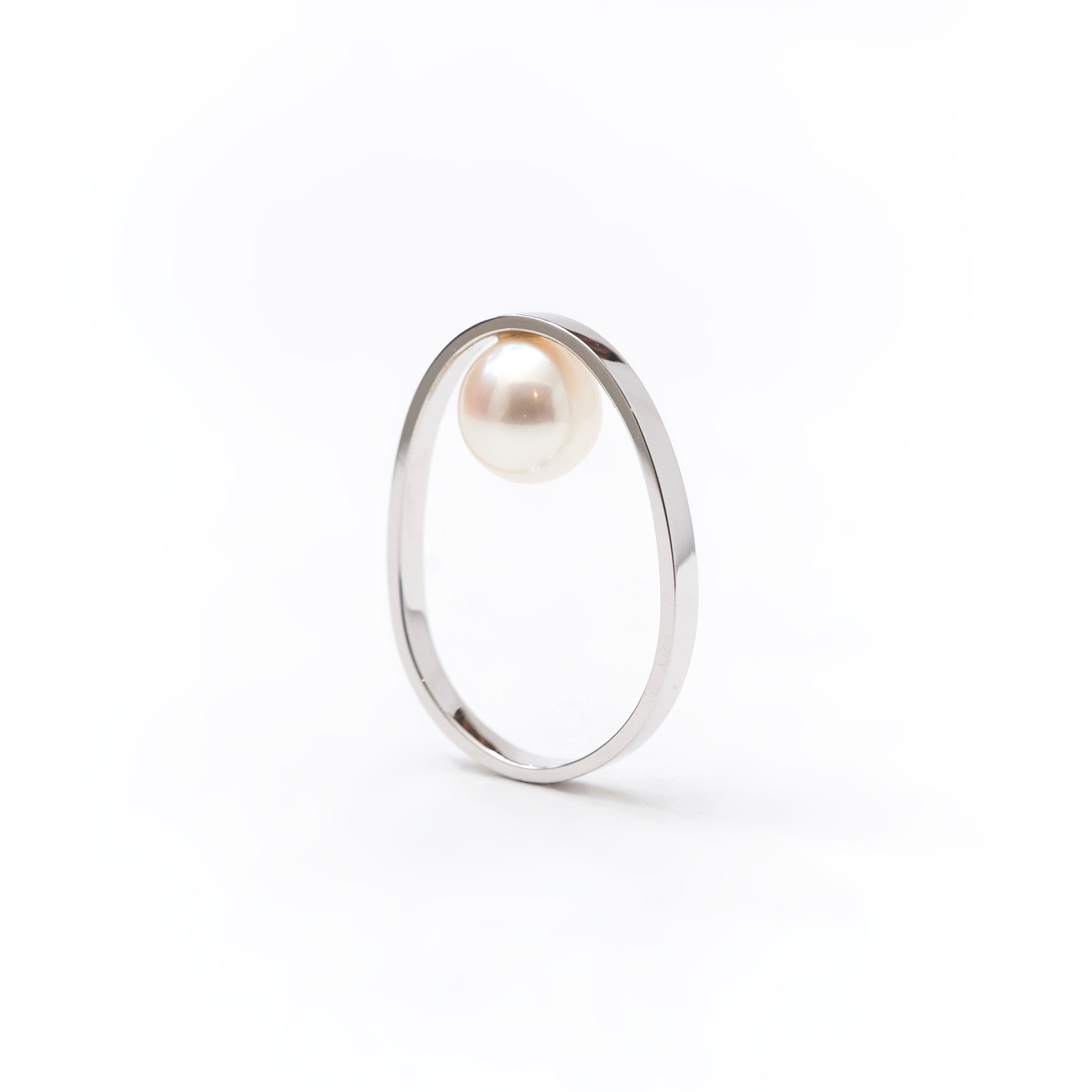 【MADE TO ORDER】EGG RING FRESH WATER PEARL