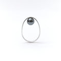 【MADE TO ORDER】EGG RING HEMATITE