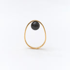 【MADE TO ORDER】EGG RING ONYX
