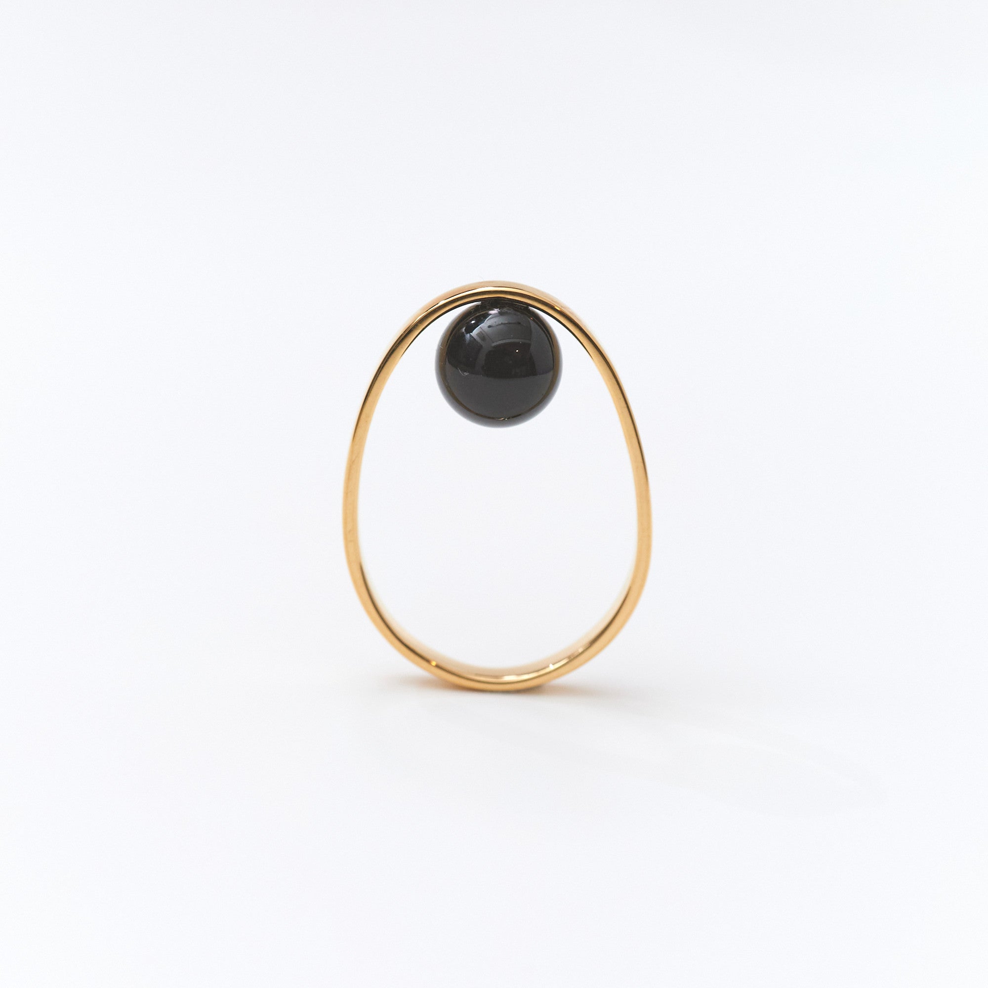 【MADE TO ORDER】EGG RING ONYX