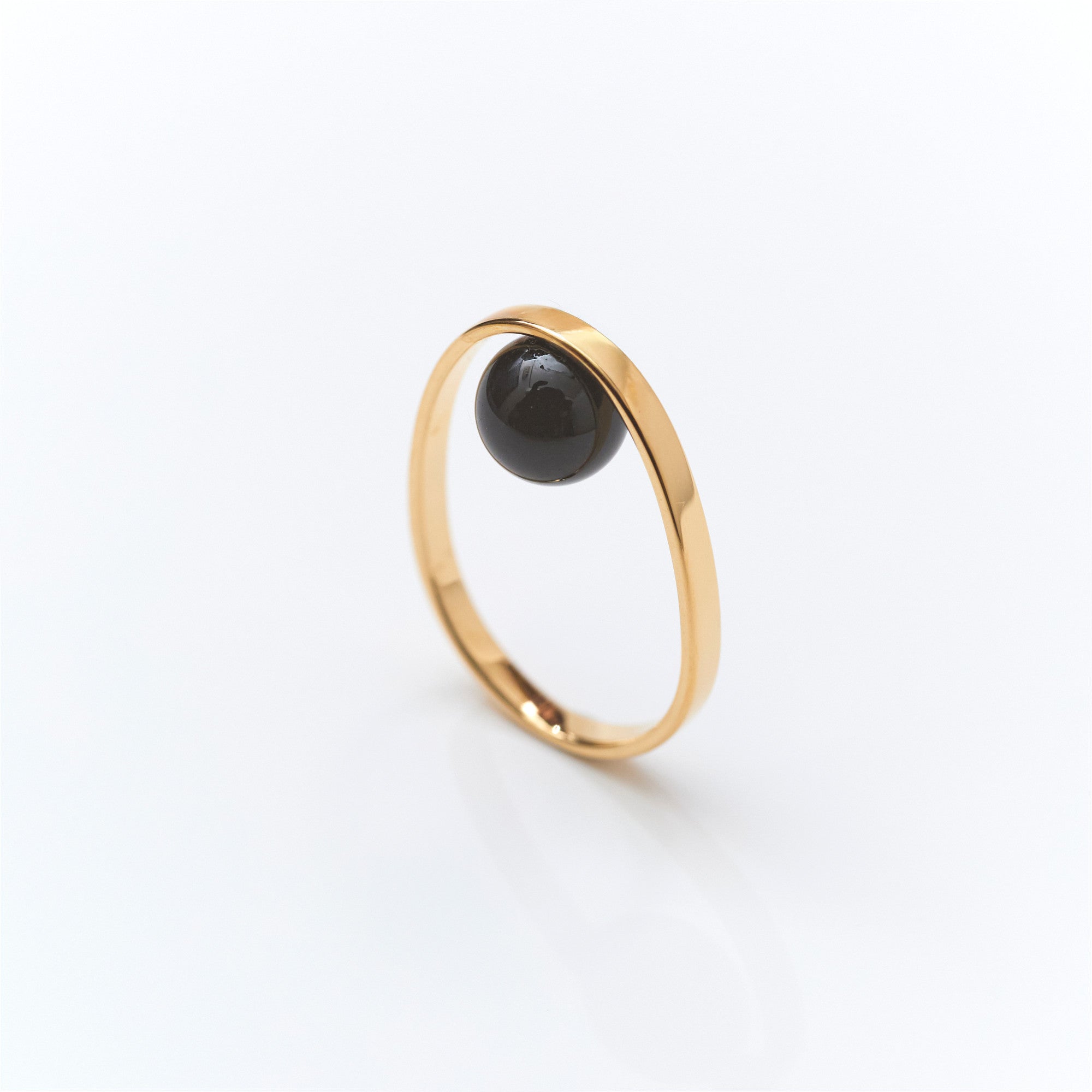 【MADE TO ORDER】EGG RING ONYX