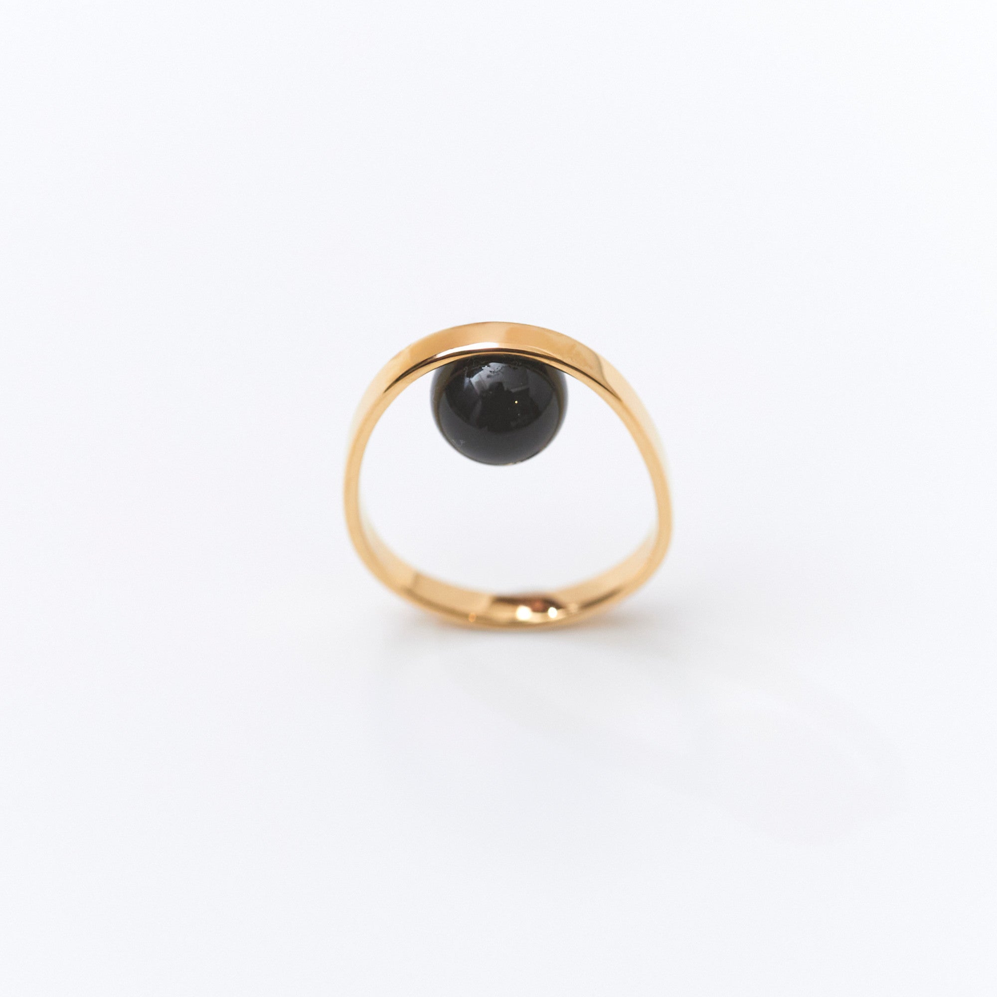 【MADE TO ORDER】EGG RING ONYX