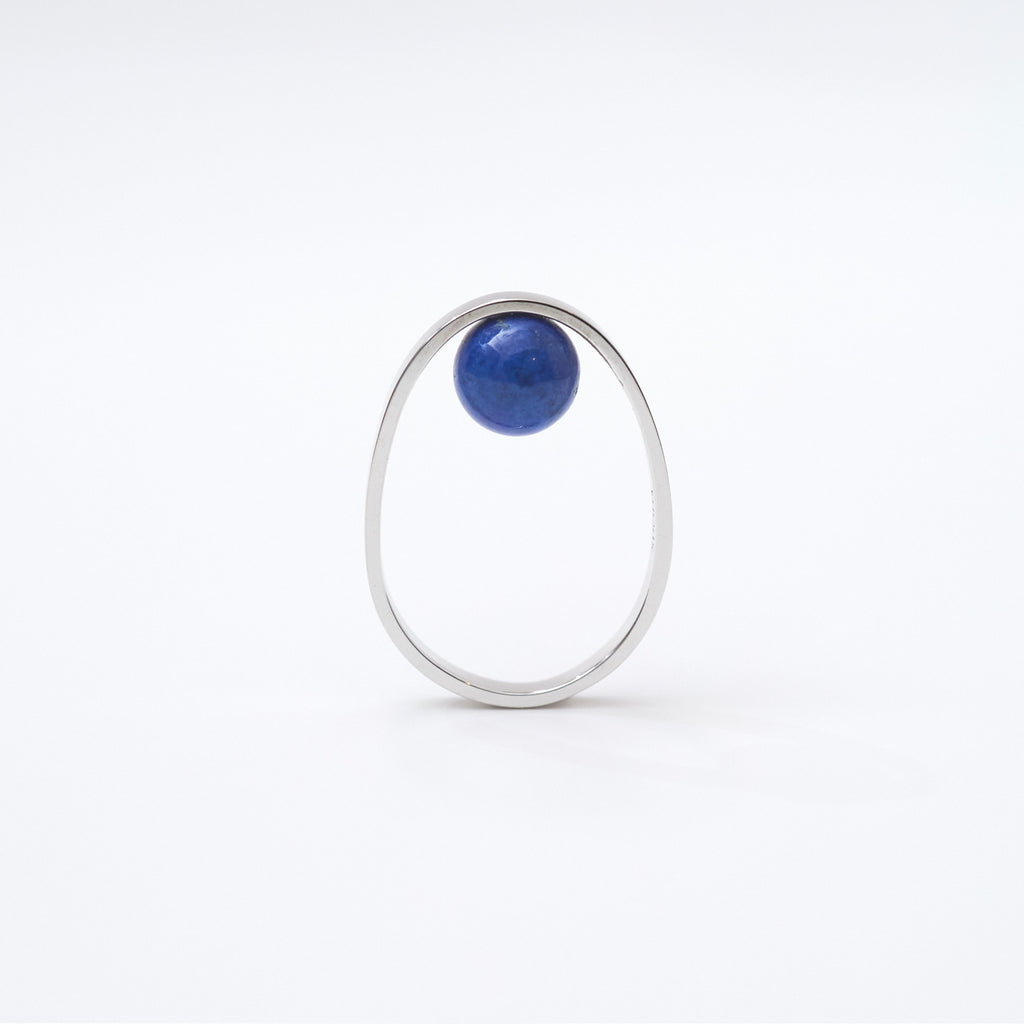 【MADE TO ORDER】EGG RING LAPIS LAZULI