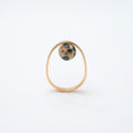【MADE TO ORDER】EGG RING DALMATIAN JASPER
