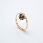 【MADE TO ORDER】EGG RING DALMATIAN JASPER