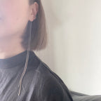 【MADE TO ORDER】LONG & LEAN PIERCED EARRING 40