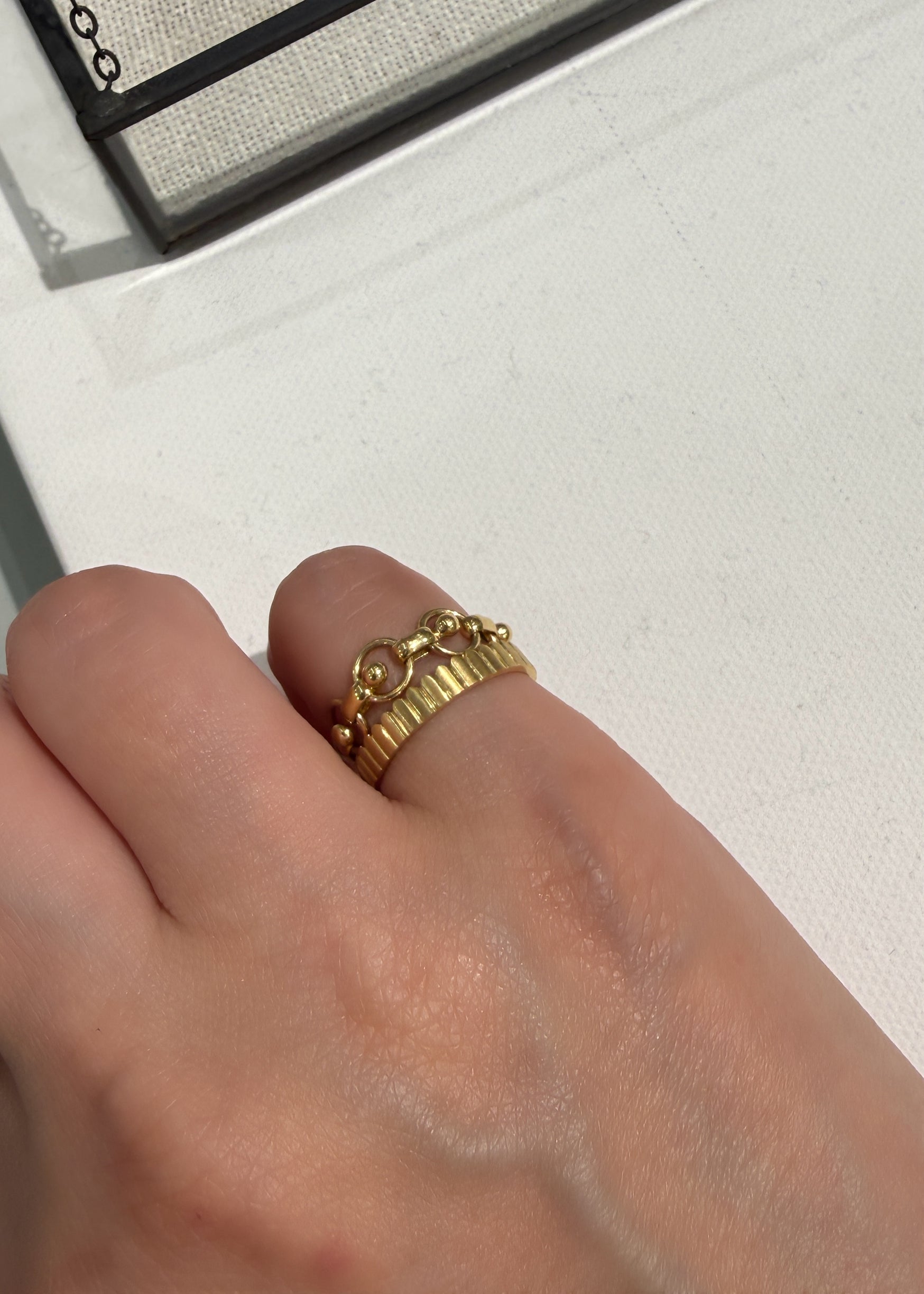 【MADE TO ORDER】POMME CHAIN RING