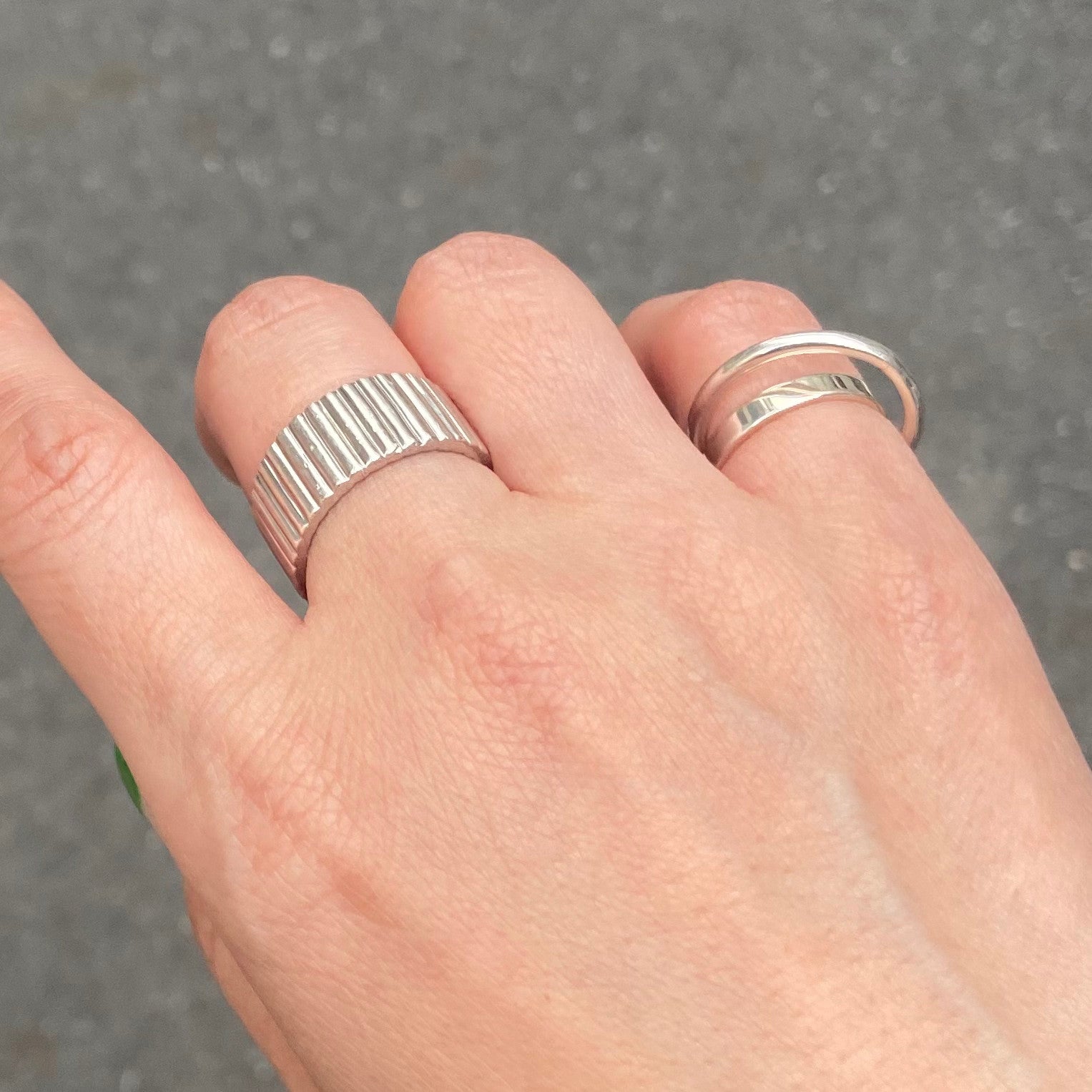 DOUBLE PINKY RING