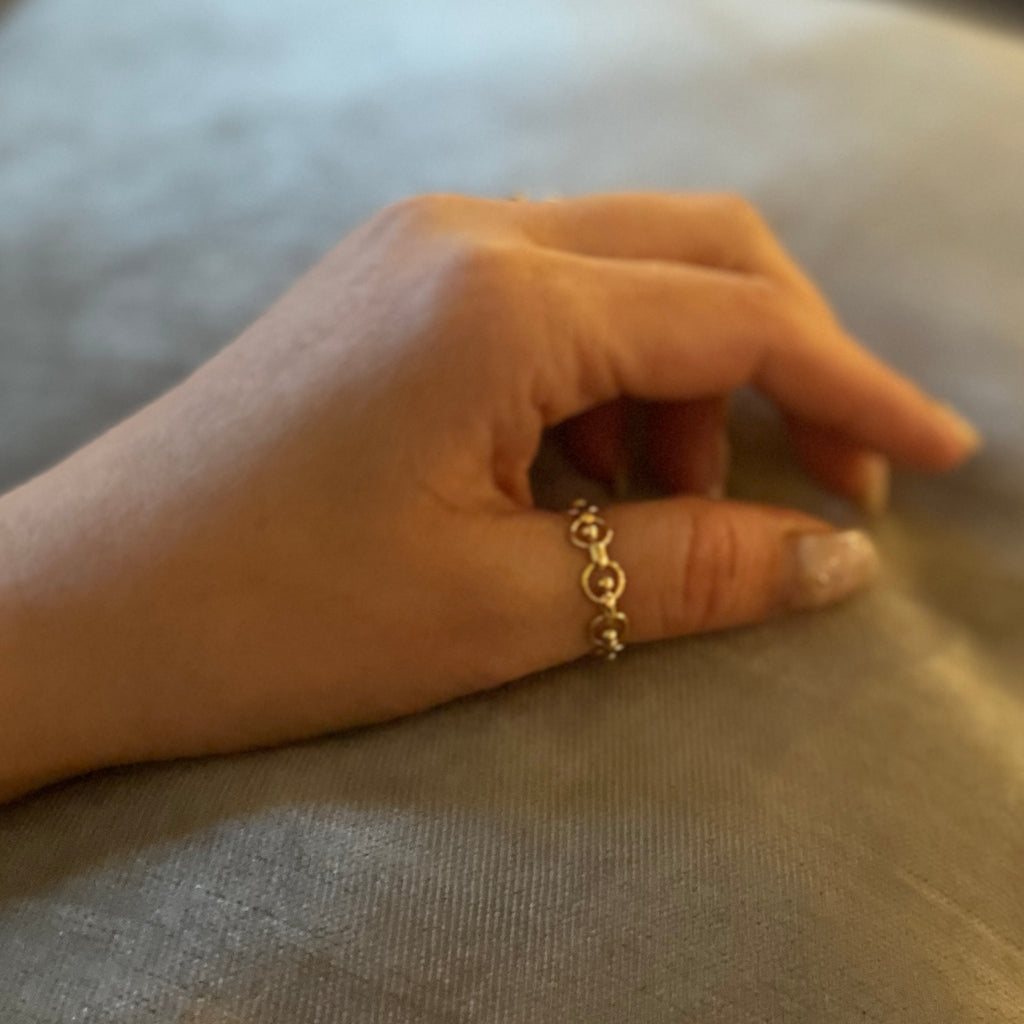 【MADE TO ORDER】POMME CHAIN RING