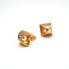 【MADE TO ORDER】PYRAMID PIERCED EARRINGS FWP