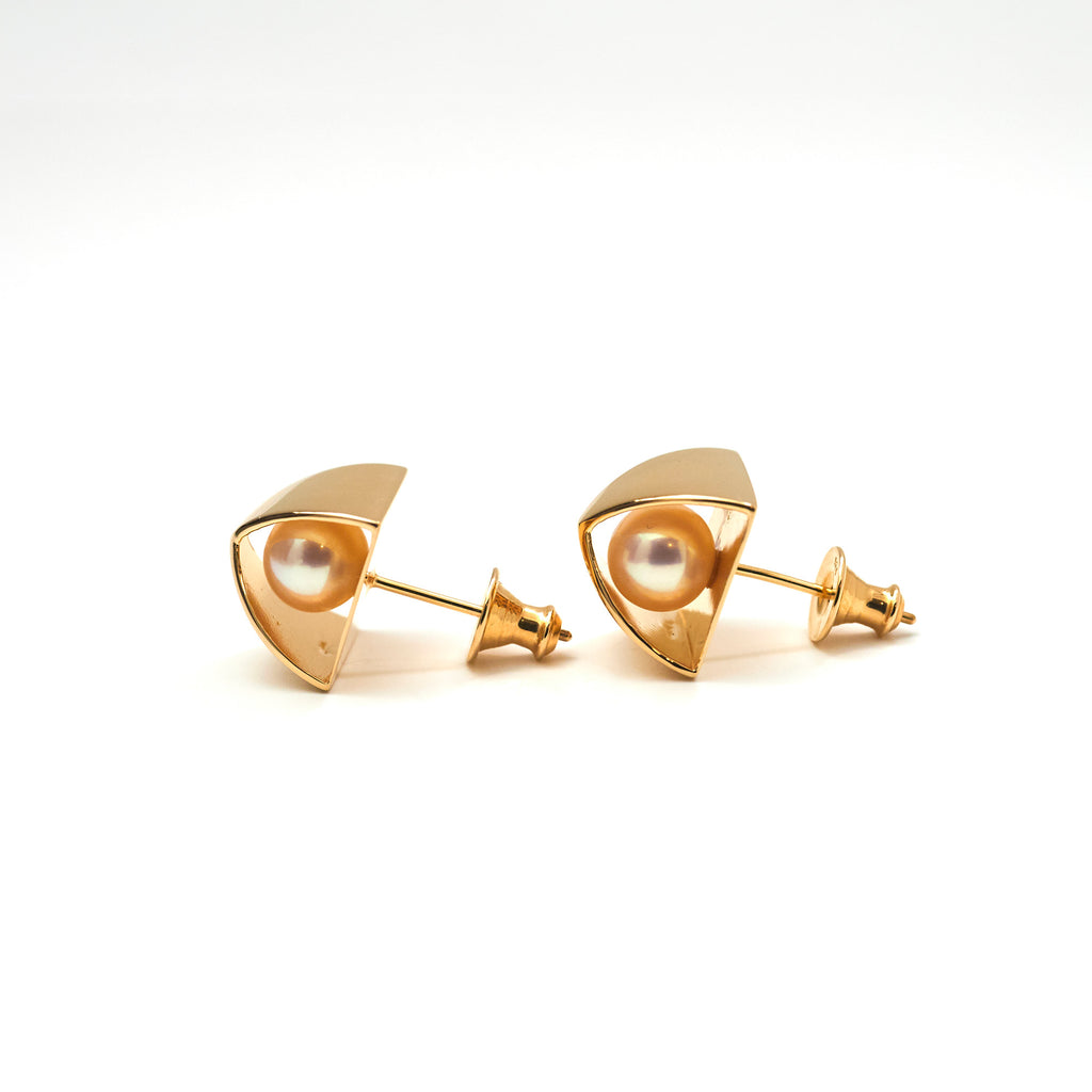 【MADE TO ORDER】PYRAMID PIERCED EARRINGS FWP