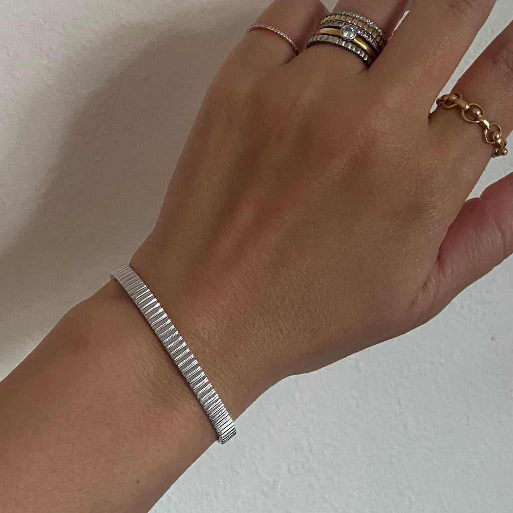 STRIPES BANGLE