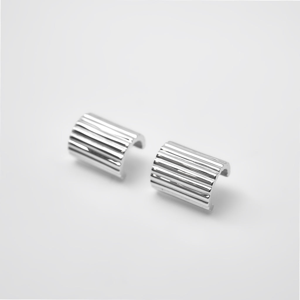 STRIPES PIERCED EARRINGS